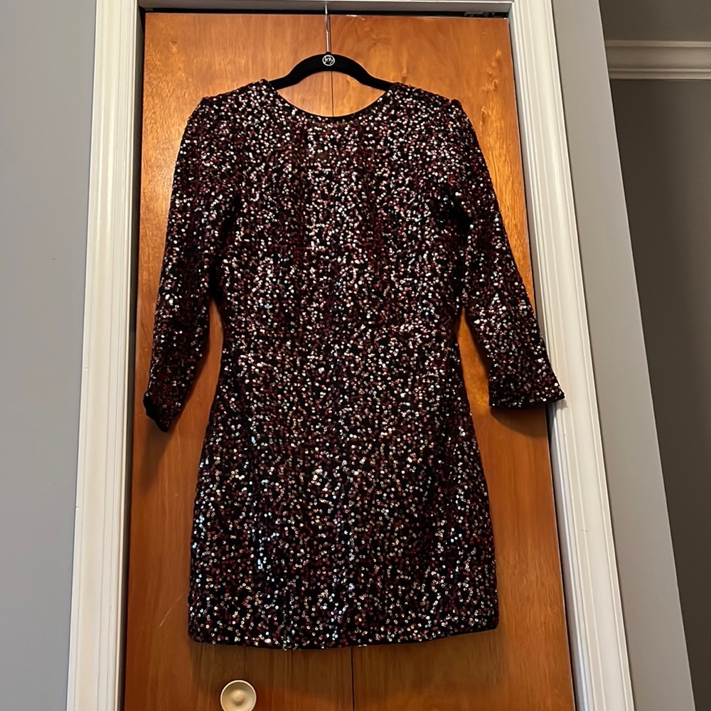 H & M Sheer Sparkle Sheath Dress BNWT